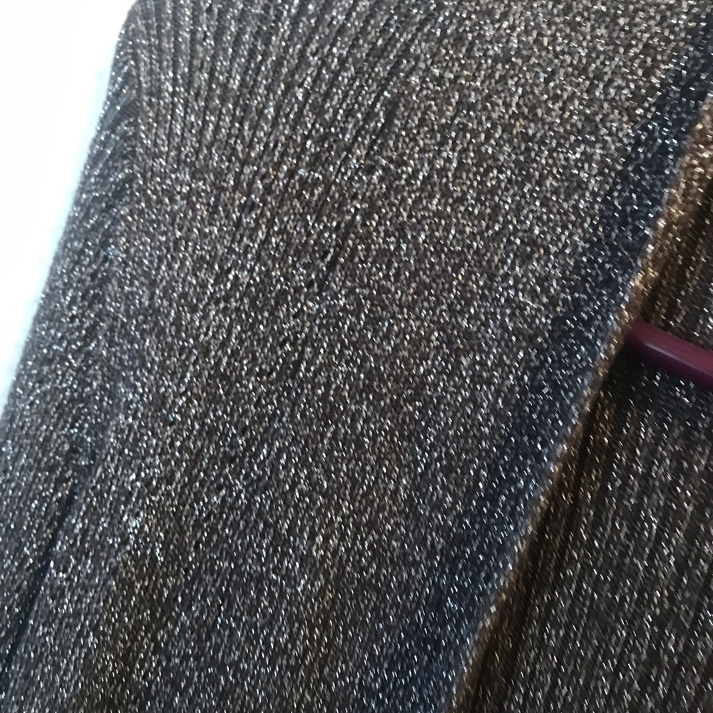 Ladies cardigan. Dark grey metallic very cool - Picture 5 of 7